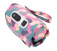 RORPOIR Digital Baby Bottle Warmer Cover for Outdoor Travel Portable Insulated Milk Bottle Thermal Bag Camouflage Pink USB Cable for Infants