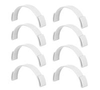 RORPOIR DIY Cap Curve Shaper Baseball Hat Brim Bending Tool Plastic Portable Convenient Brim Benders with Adhesive Inserts for Baseball Cap Outdoor Travel Use White