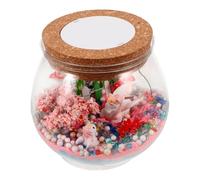 RORPOIR Diy Unicorn Terrarium Night Kit Handmade Bottle Led Decorative Craft for Boys and Girls