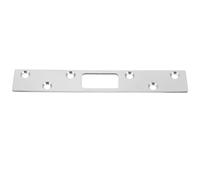 RORPOIR Door Reinforcement Strike Plate and Enhanced Home Security Stainless Steel with Universal Fit Includes 6 Screws and Lock for Exterior Door for Residential Use