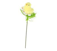 RORPOIR Easter Floral Picks Artificial Chick Branches Realistic Yellow Design for Spring Flower Arrangement Easter Home Decor Sturdy Material Indoor Outdoor Garland
