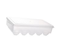 RORPOIR Egg Carton Lid Lattices Plastic Egg Box Fridge Box Household Holder Organizer for Kitchen Counter Storage