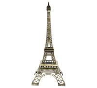 RORPOIR Eiffel Tower Model Alloy with Fine Workmanship and Vintage Style Figurine Decorative Sculpture for Home and Office Desktop Ornament