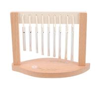RORPOIR Elegant Khaki Wind Chime Musical Instrument with Diverse Scale Selection and Multi-setting Use, Lightweight Chinese Percussion Chime for Orchestral Use and Garden Decoration