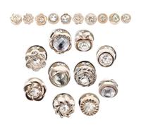 RORPOIR Elegant Pearl Brooch Pins and Resistant to Falling 20pcs Compact Pin Design Alloy and Rhinestone Material for Women for Cardigans and Dresses on Formal and Social Occasions