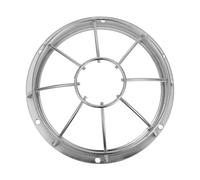 RORPOIR Explosion-Proof and to, Protection Light Easy Lighting Workshop Install for Metal Lampshade Protector Silver Iron Wire Guard, Wear-Resistant Bulbs Fixtures