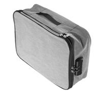 RORPOIR Fireproof Document Organizer Bag with Lock Large Capacity Foldable Multi-Layer File Storage Case for Certificates and Passports Travel Document Holder Random Random Color