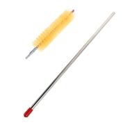RORPOIR Flexible Drain Pipe Brush Washer Dryer Machine Cleaning Duct Vent Brush for Cleaning 1 Brush Head and Handle Set