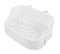 RORPOIR Guinea Pig Litter Box with Removable Tray Design for Effortless Cleaning, Large Rectangle Plastic Pet Potty Suitable for Hamsters and Small Pets at Home