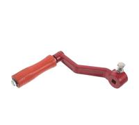 RORPOIR Honey Extractor Handle Hand Crank Honey Extractor Crank Stainless Steel and Plastic Red Universal Compatibility for Professional Beekeepers