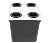 RORPOIR Hydroponic Growing Bucket Black Pp Planting Basket for Vegetables