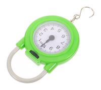 RORPOIR Manual Luggage Scale Small Spring Scale with Hook Lightweight for Home and Travel Use Multipurpose Plastic and Metal Design with 10kg Max Measuring Range and 0.1kg Tolerance