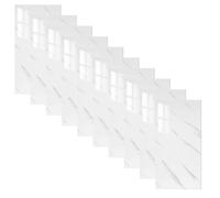 RORPOIR Marble Wallpaper Peel and Stick Waterproof Wall Stickers Thicken Tile Backsplash for Kitchen Bathroom 10pcs Set Jazz White 30x60cm