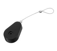 RORPOIR merchandise anti theft cable case retractable combination cable lock black Plastic steel flexibility security for home office electronic devices