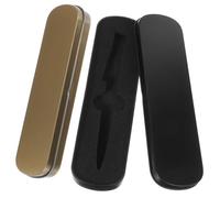 RORPOIR Metal Pencil Case Box 2pcs for Students Hard Storage | Graduation Season, Back to School Party, Easy to Open, Multi-purpose Storage, Pen Box for School Bulk