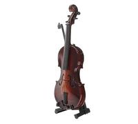 RORPOIR Miniature Violin Ornament Holiday Instrument Decor Tiny Music Pendant for Home Decoration Excellent Craftsmanship for and Celebrations for Music