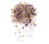 RORPOIR Natural Fluorite Crystal Chips 200g Pack Small Decorative Stones for Fish Tank and Garden Use Drainage Improvement for Terrarium Supplies and Home Decor