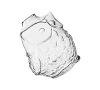RORPOIR Owl Shaped Glass Vase with Elegant European Style and Simple Design, Suitable for Branches and Freesia, for Living Room and Hotels a Unique Glass Floral Container