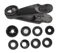 RORPOIR Phone Camera Lens Kit Fisheye Macro Wide-angle Lenses Professional Phone Camera Lenses for