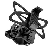 RORPOIR Phone Holder for Bikes Phone Stand Motorcycle Bike Handlebar and Motorcycle Easy to Uninstall Rock-steady Plastic Black