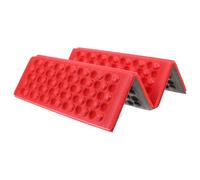 RORPOIR Portable Foldable Sleeping Pad Camping Mat with Xpe Closed Cell Structure Cushion Seat Pad for Picnic and Indoor Floor Use Lightweight Waterproof Red