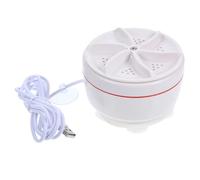 RORPOIR Portable Non Electric Washing Machine Ultrasonic Turbo Mini Washer for Dresses and Skirts Intelligent Interaction and Pp Material, for Travel and Business Trips