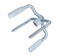 RORPOIR Power Drill Mixing Paddle Attachment for Cement and Mortar Heavy Duty Dual Mixer Suitable for Portable Concrete Mixing Applications