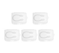 RORPOIR Professional Nose Clamps Silicone and PC Swimming Nose Plugs for Swimming with Box Storage 5 Boxes