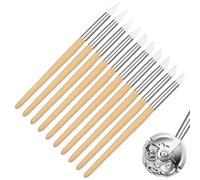RORPOIR Professional Watch Dial Cleaner Pen 10pcs Wood and Plastic