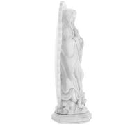 RORPOIR Religious Style Decoration Mary Figurine Resin Delicate Decorative Space-saving Ornament for People Who Are Fond of Religious Culture Home and Office