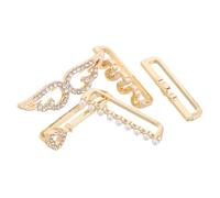 RORPOIR Rhinestone Decorative Rings for Smartwatch Straps 5pcs Charms for Band Decoration Compatible Smartwatch Models Sturdy Silicone Loop Accessories