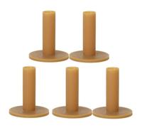 RORPOIR Rubber Golf Tees Sturdy Rubber Material for Driving Range 60mm 5pcs Lightweight Design and Golf Simulators Suitable for Hard Ground and Winter Tees Practice
