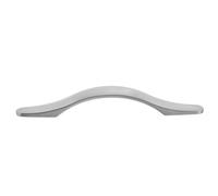 RORPOIR Rv Grab Pull Handle for Trailer and Motor Home Side Cabinets Arc Shaped Zinc Alloy Entry Door Bar with Mounting Holes, Robust Durability and Modern Polished Metallic Surface