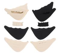 RORPOIR Shoe Filler Inserts 4 Pairs EVA Reusable Toe Pads for Providing Slip Resistance and Toe Protection in High Heels