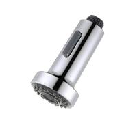 RORPOIR Silver Abs Kitchen Faucet Pull Out Sprayer Nozzle with Two Settings, Environmental Protection Feature, Universal Replacement Part for Sink Accessories and Shower Heads