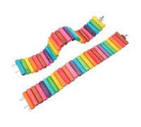 RORPOIR Simulation Ladder Model Encouraging Pet Exercises and Developing Balance to Decorate Your Desktop 2pcs Wooden Multi-function Hamster Ladder for Chinchilla and Hamster
