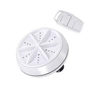 RORPOIR Slim Travel Washing Machine Portable Washer Cycle for Separate Laundry Gentle Hand-like Rubbing for Summer Outfits and Business Trips