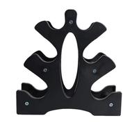 RORPOIR Small Three-layer Dumbbell Rack Stand with Powder-coated Steel Frame, Vertical Space-saving Gym Accessories Dumbbell Organizer for Home Fitness Equipment