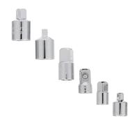 RORPOIR Socket Wrench Adapter Ratcheting Attachment in Chrome Vanadium Steel, Boosts Efficiency and Reduces Hand Fatigue, Suitable for Home and Workshops Use, Silver Socket Spanner Adapter