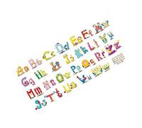 RORPOIR Stylish Adhesive Letter Stickers Alphabet Decor Vinyl Letters Wall Tiles Window Decor Educational