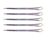 RORPOIR Tinsel Hair Extensions Hair Tinsel Extensions Easy to Use 750pcs Sparkling Silver Pet Filament Highlight for Daily Use Bar Party