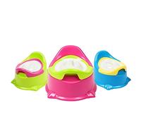 RORPOIR Toilet Potty for Toddlers Lightweight and Removable Potty Chair for Boy Girl Durable Plastic Design Pink for Independent Toilet Training at Home The Go