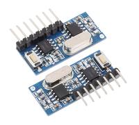 RORPOIR Transmitter and Receiver Module 2pcs Convenient Module for Robotics Wireless Communication with Stable Transmission and Easy Integration