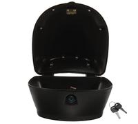 RORPOIR Trunk Capacity Box Storage Rear Motorcycle Small Tail Universal Plastic with Enough and Sturdy Non-deformable for Design Scooter Outdoor Riding