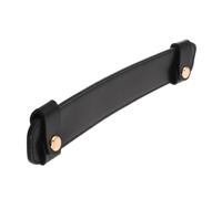 RORPOIR Upgraded Black Pu Leather Shoulder Strap Pad for Handbag Non-slip Shoulder Cushion Protector Compatible with Coach Tote Messenger Bag Strap Pad