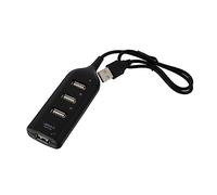 RORPOIR USB 2.0 Hub 4-port USB Extender Portable for Laptop Desktop Expansion Electronics Accessories