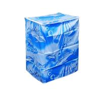 RORPOIR Waterproof Polyester Washing Machine Cover 58×55×87cm Full Protective Case Dust Sunproof for Fully Automatic Washers