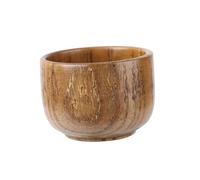 RORPOIR Wooden Cup for Japanese Tea Natural Wood Material Coffee Mug Rustic Wine Cup Drinking Vessel Comfortable Texture Multifunctional Use