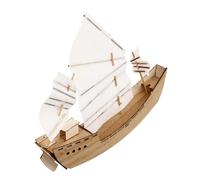 RORPOIR Wooden Ship Model DIY Sailboat Model Kit for Boys and Girls Build Your Own Sailboat