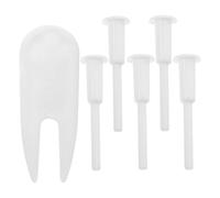 RORPOIR Yoga Ball Handle Ball Abs Plug Replacement Kit White